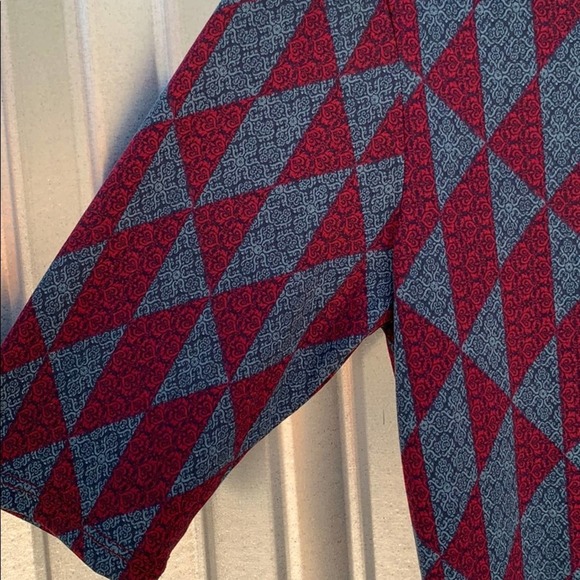 NWT Lularoe Julia Print Dress XS - Picture 6 of 7